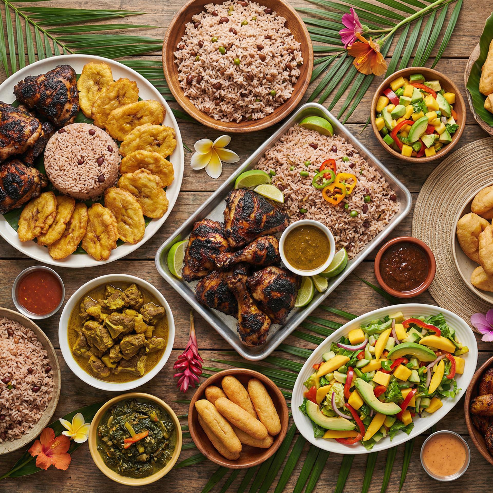 Vibrant Jamaican Feast