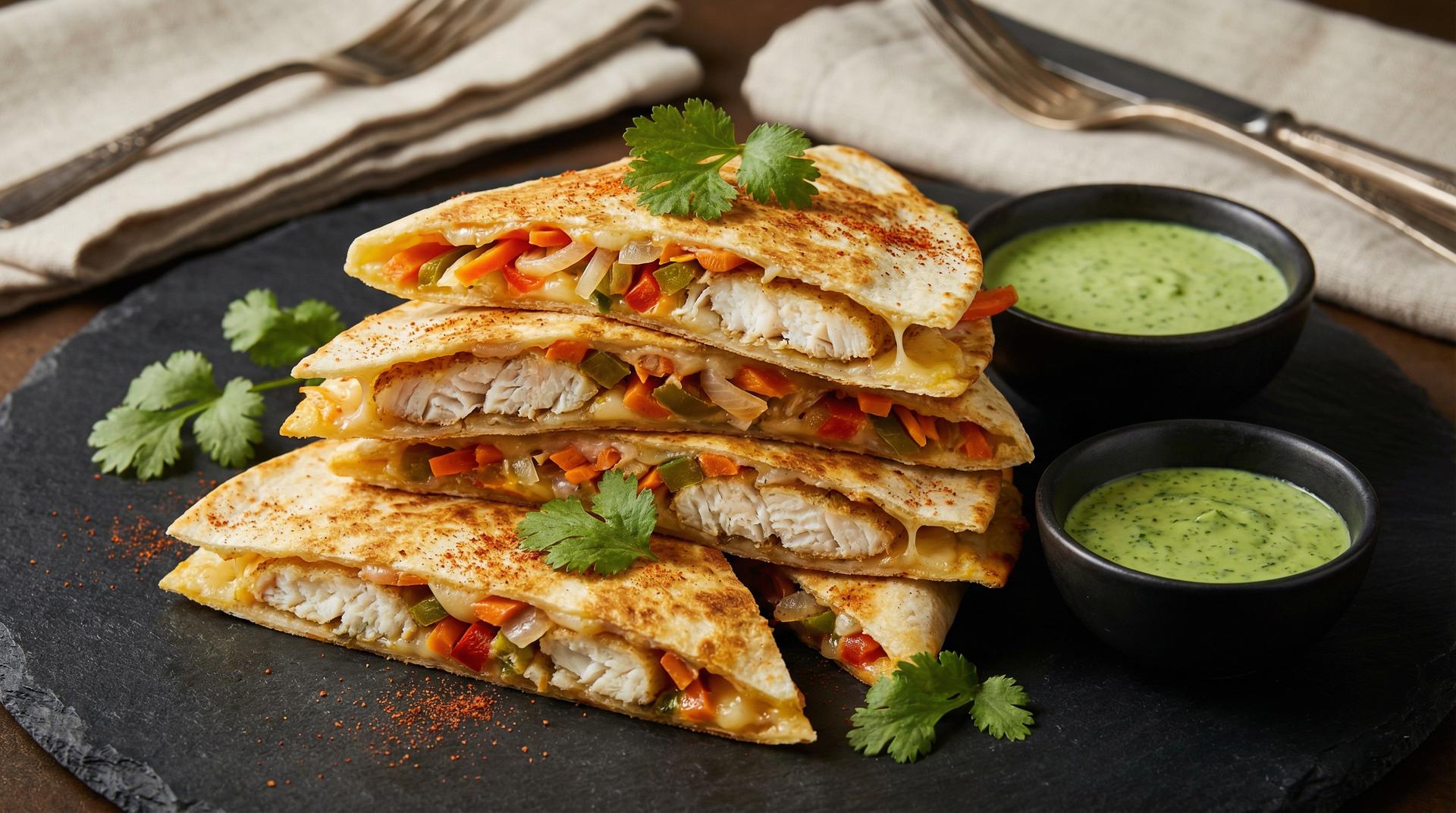 Esco Fish Quesadillas