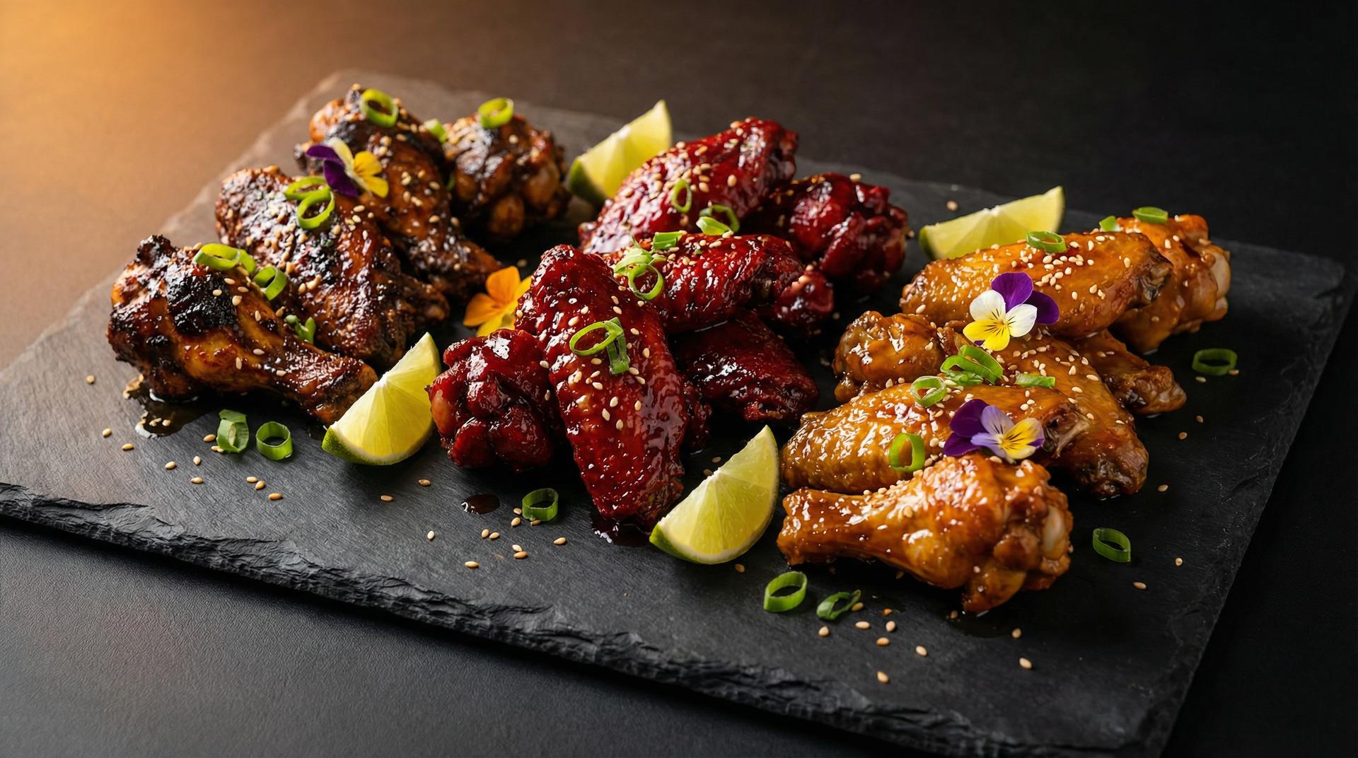 Chicken Wings (Jerk/Sweet Chilli/BBQ/Sorrel/Honey Ginger/Cajun Spicy/Honey Henny)